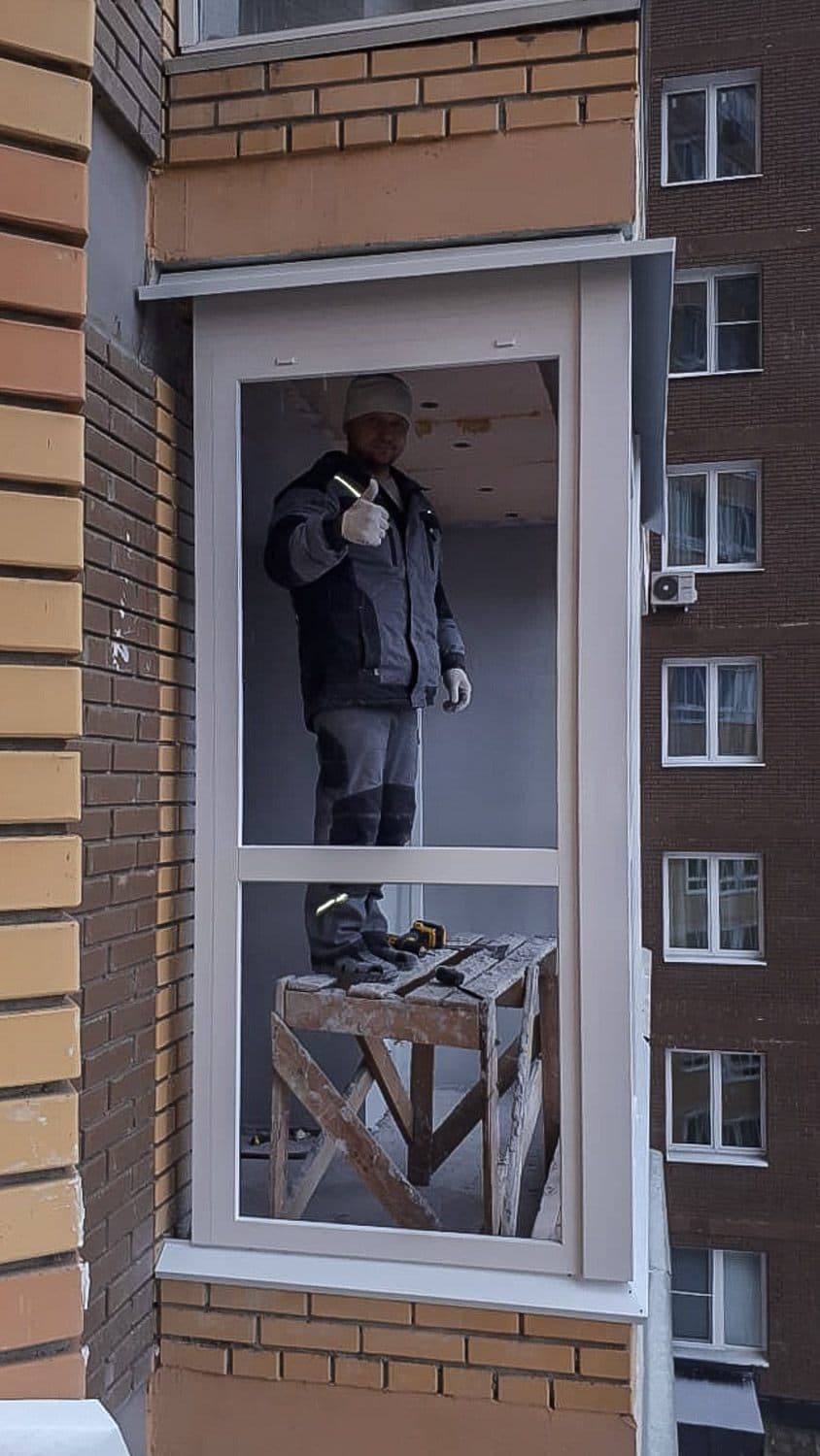 Поставили окна Schuco CT 70