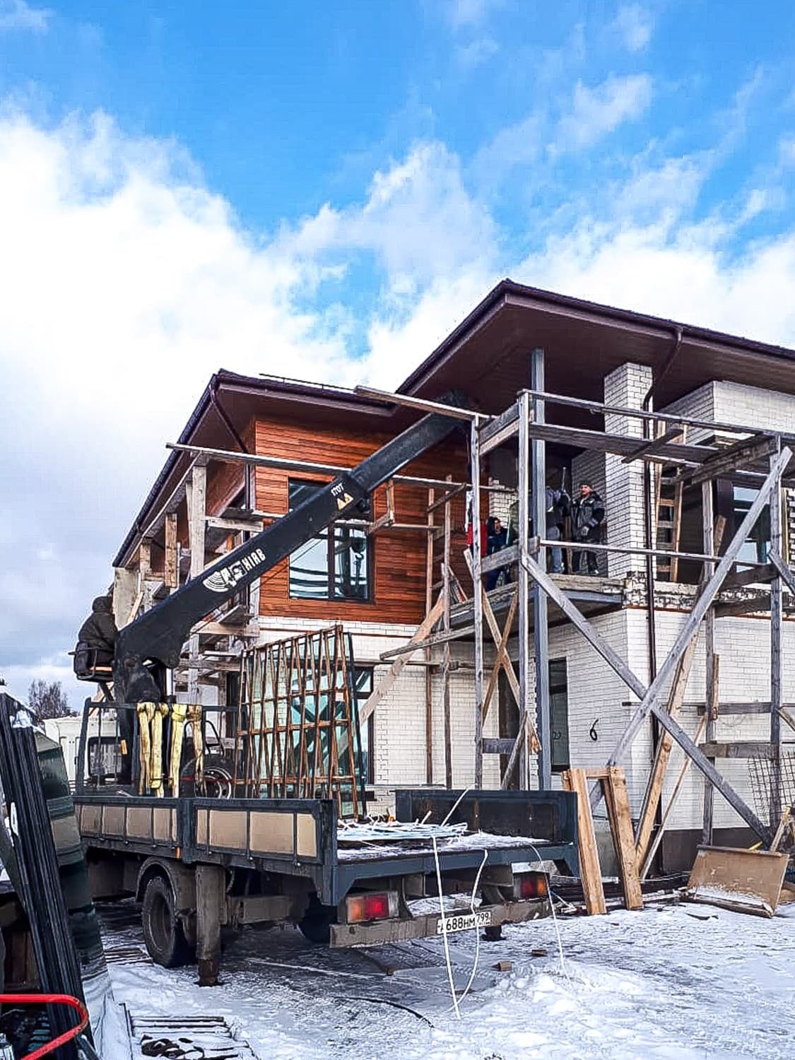 Остекление частного дома