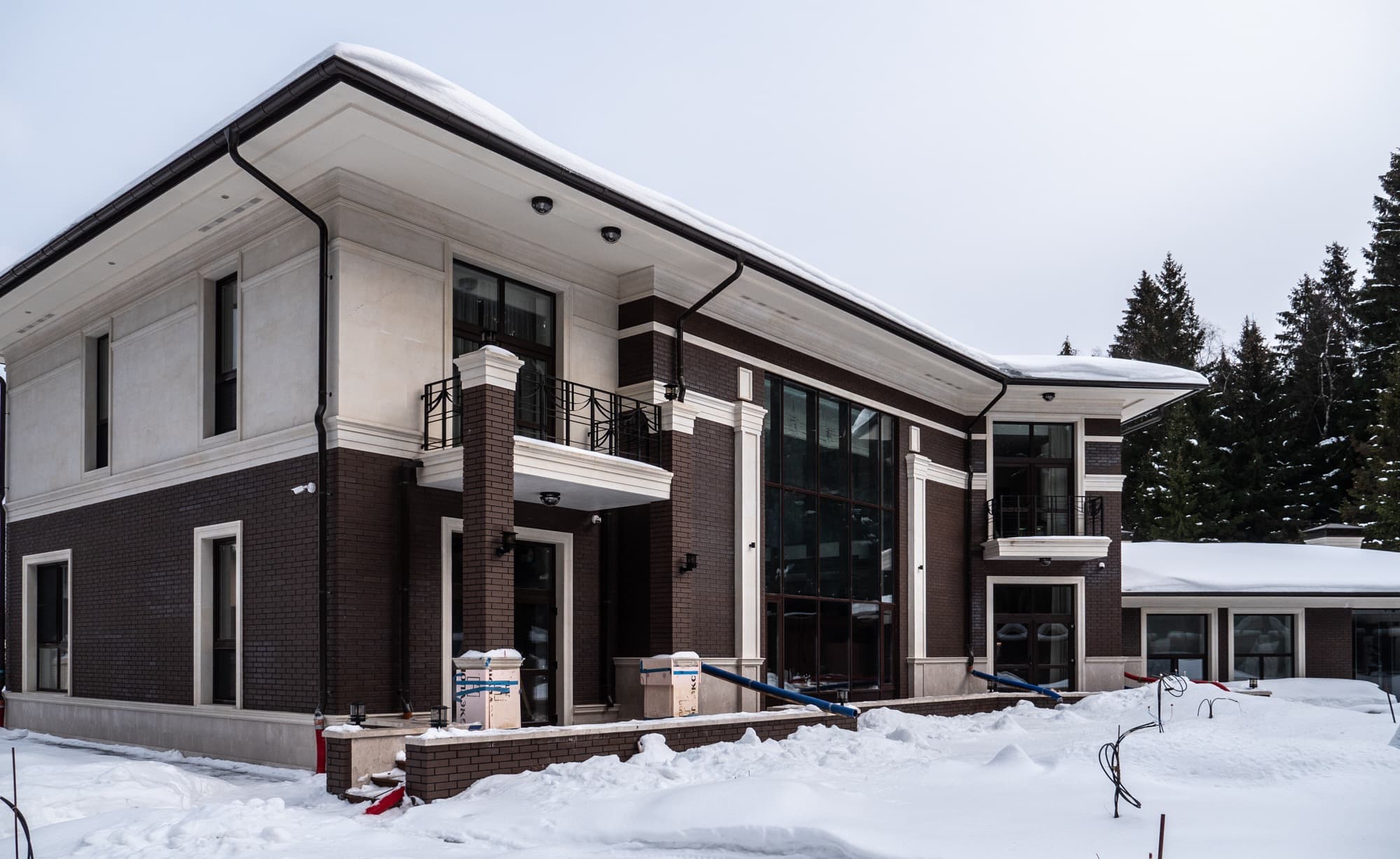 Остекление коттеджа в Каменке