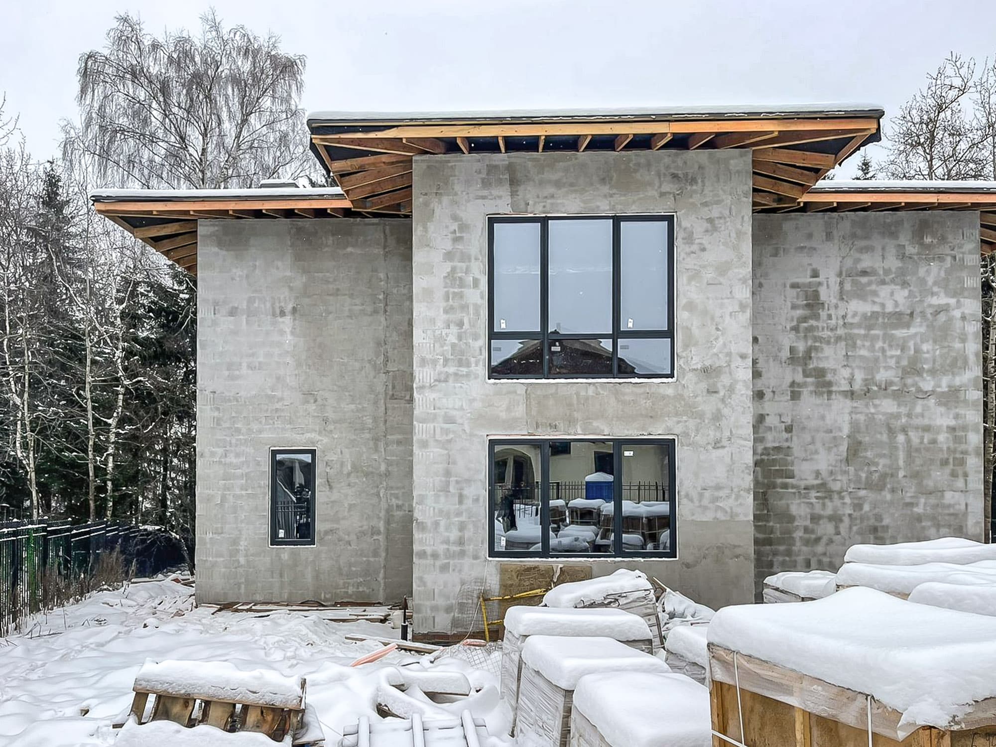 Остекление частного дома