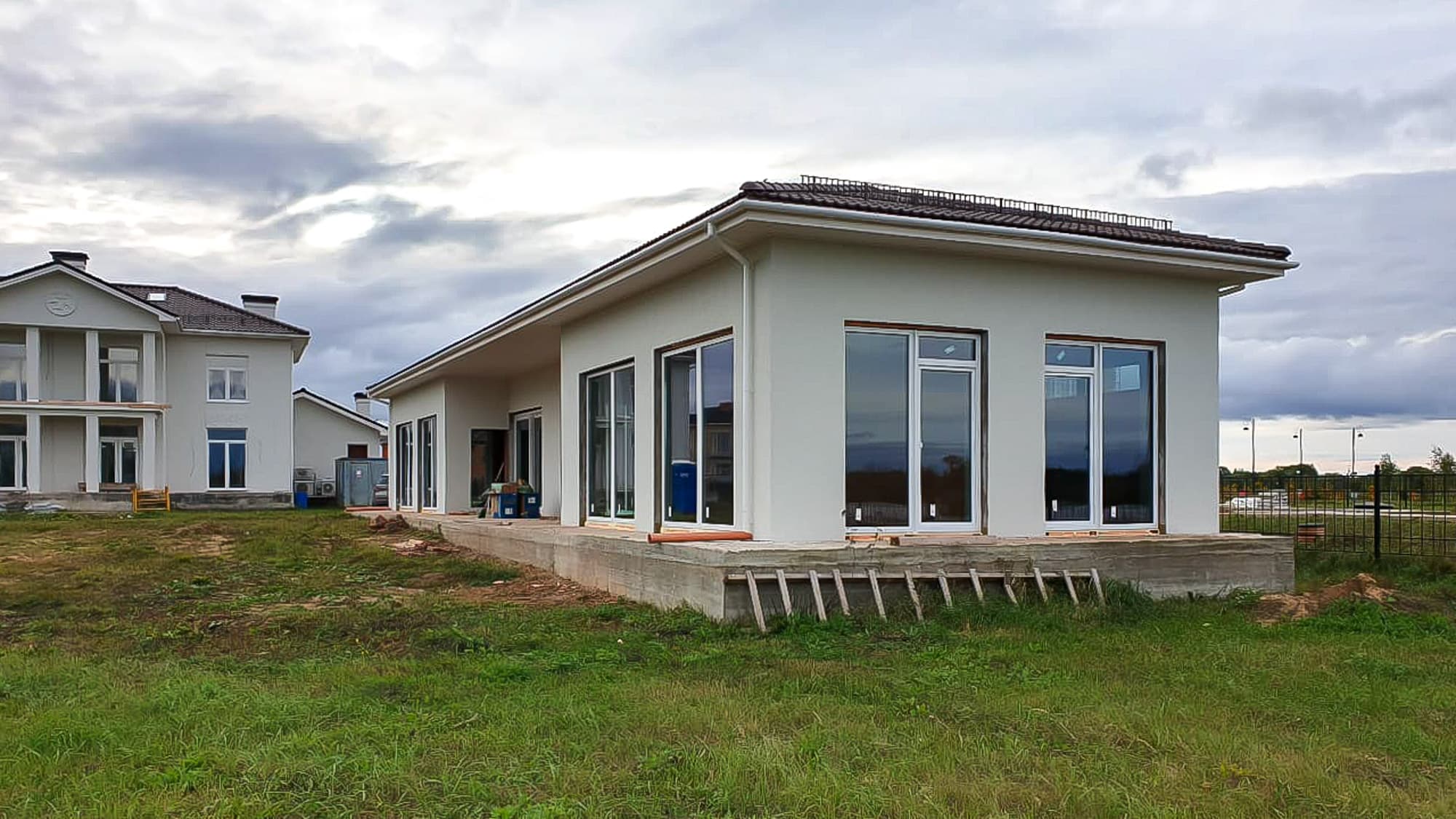 Окна в одноэтажном доме